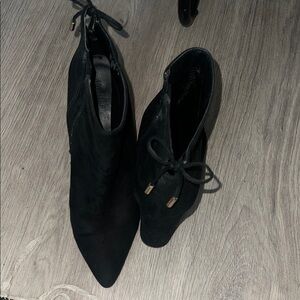 Forever 21 Black Ankle Booties